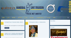 Desktop Screenshot of handbalsint-truiden.be